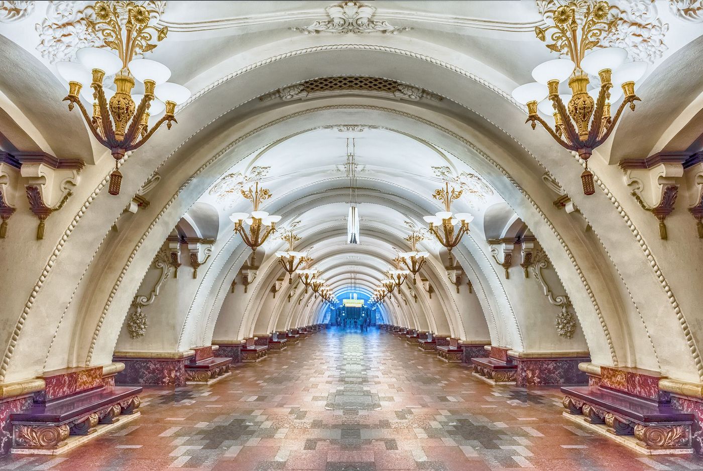 Moscou Métro Arbatskaya
