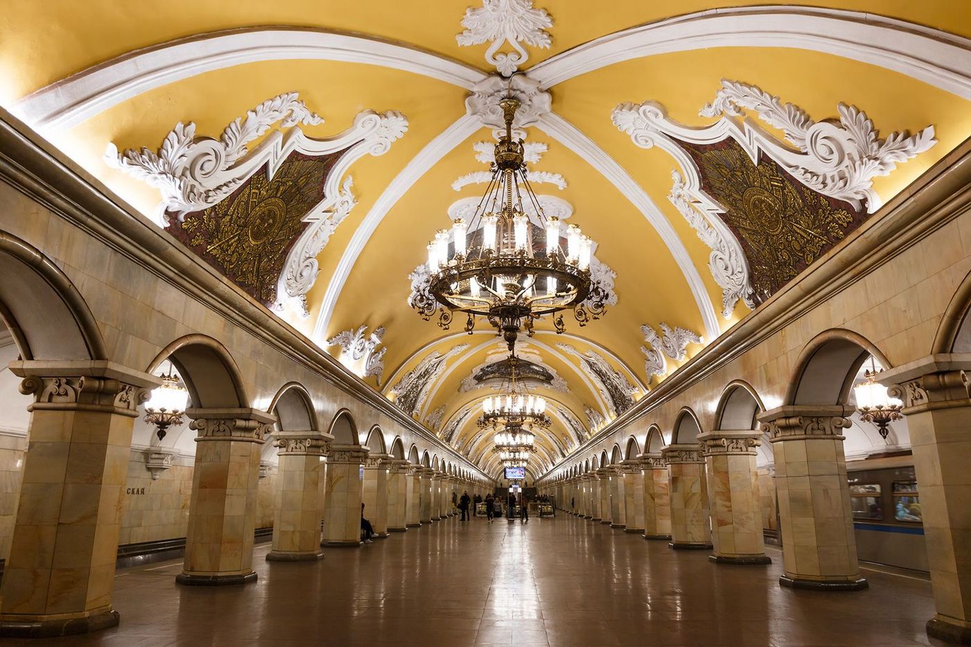 Moscou Metro Komsomolskaya