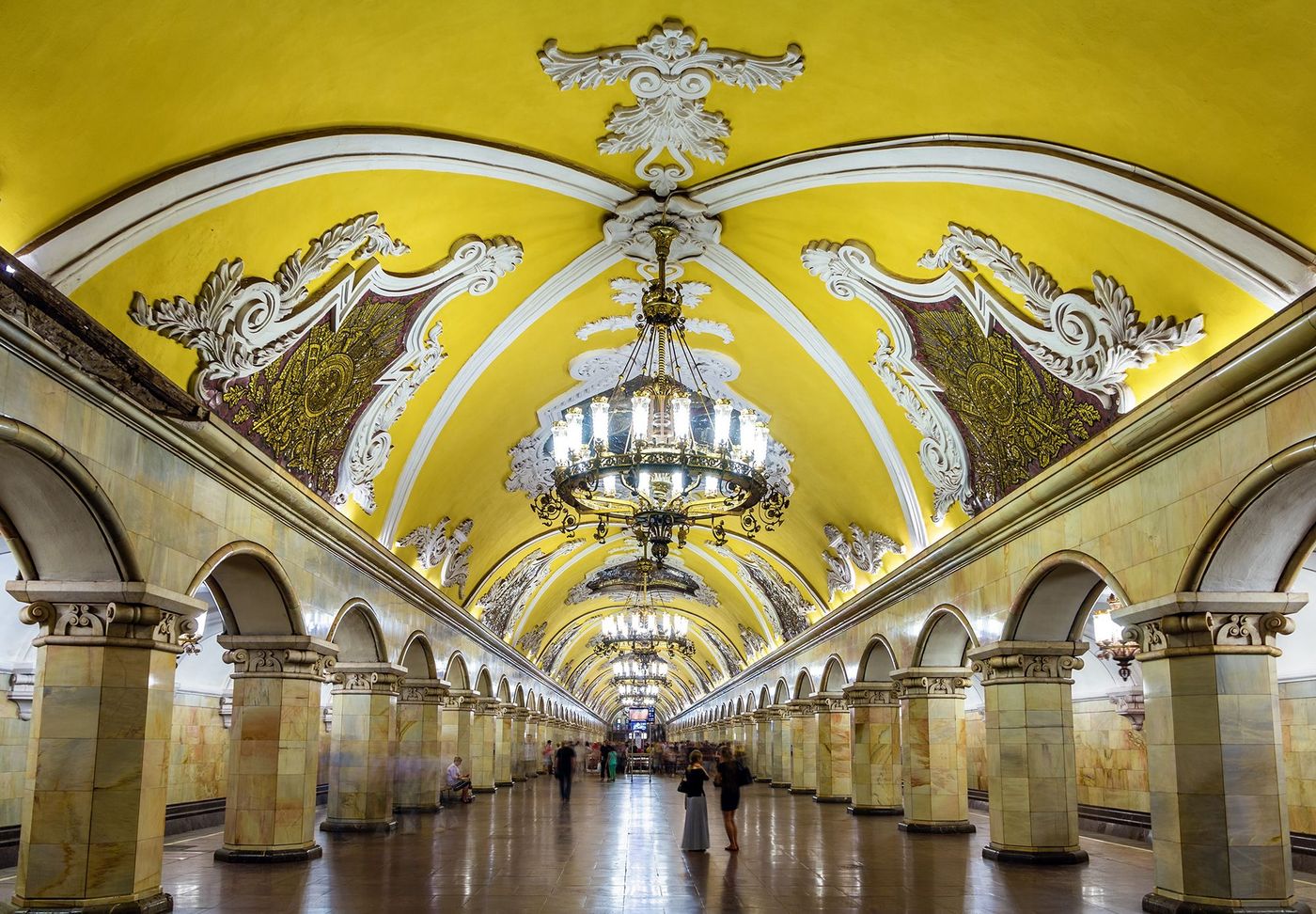 Moscou Métro Komsomolskaya