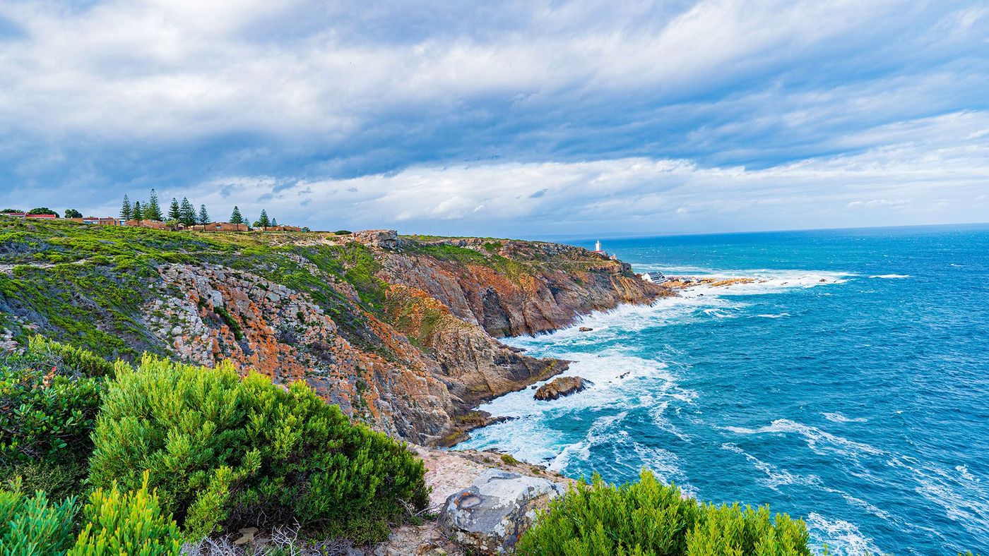 Vue panoramique du cap Saint Blaize à Mossel Bay - Afrique du Sud