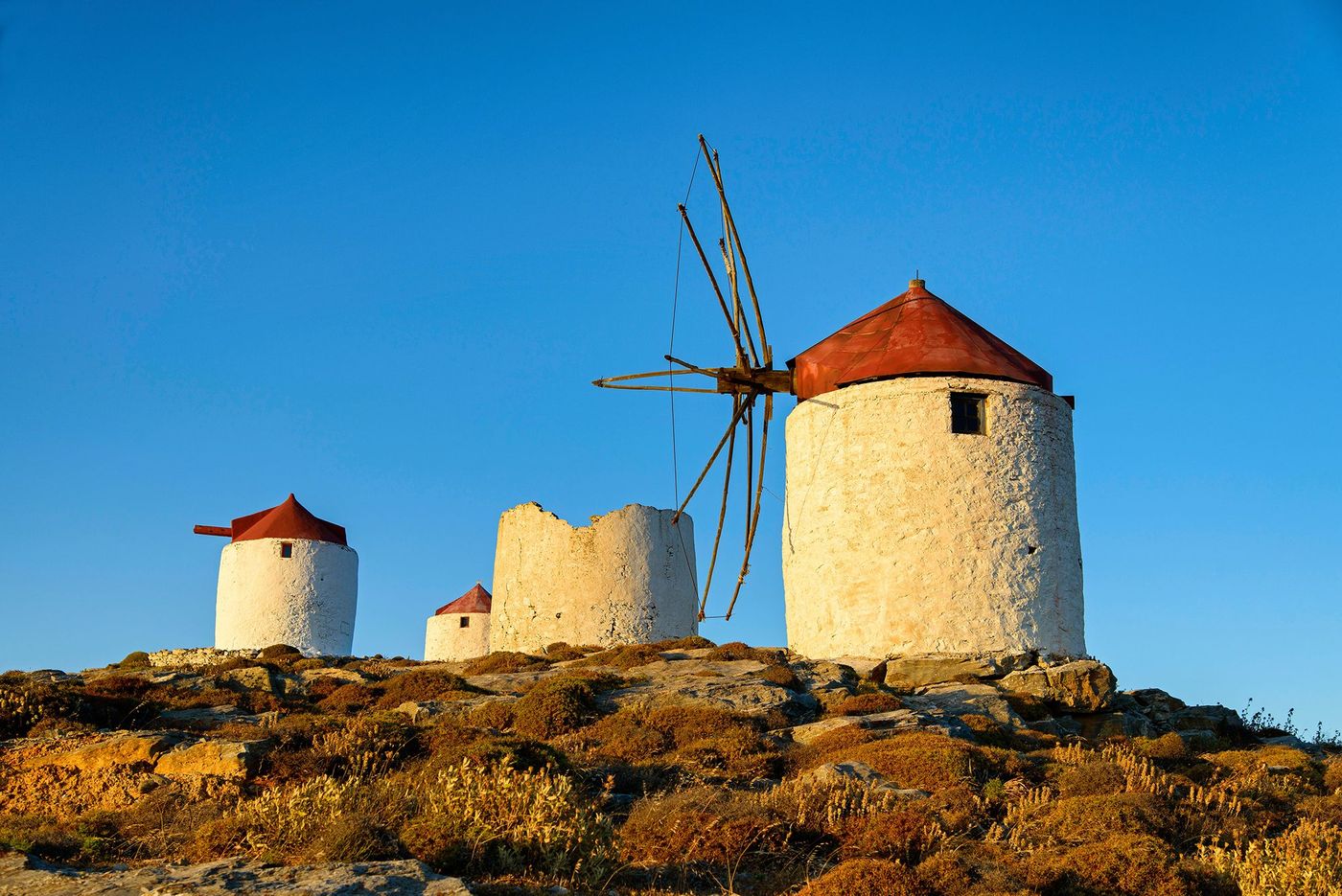 Moulins - mont Machos - Amorgos