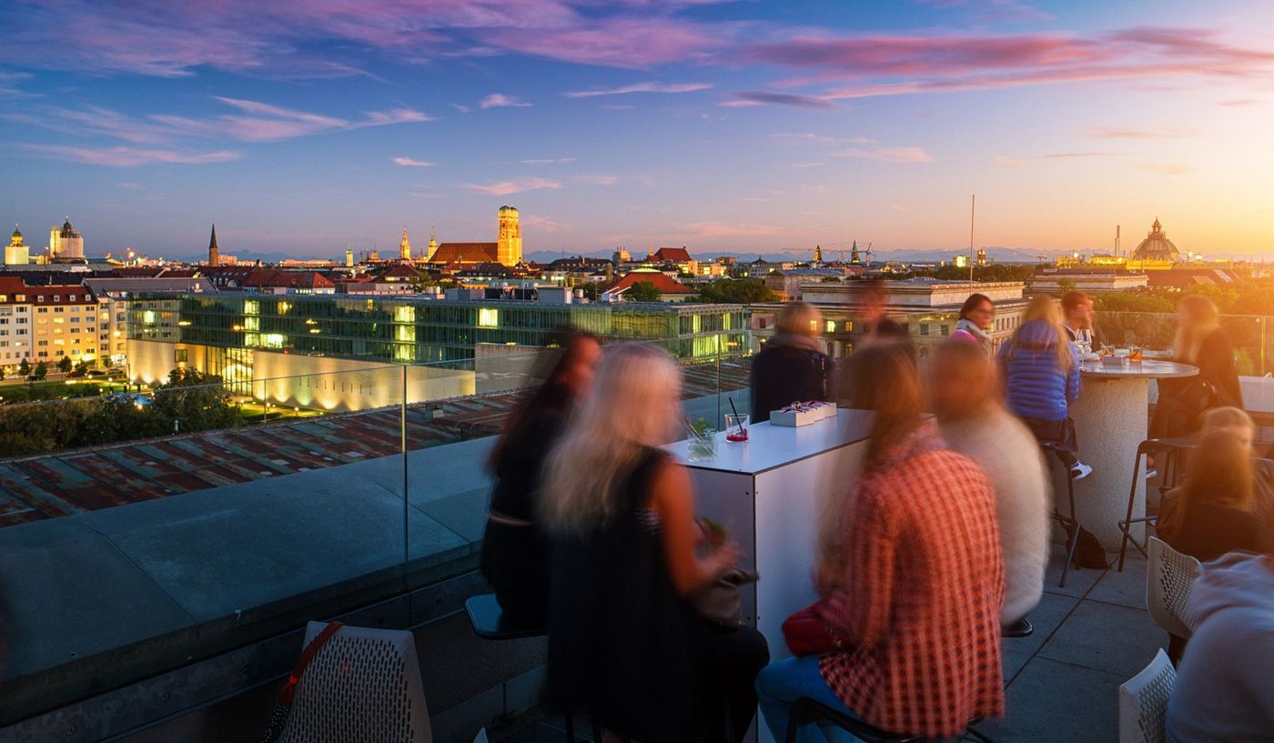 Munich Terrasse de l'Université technique