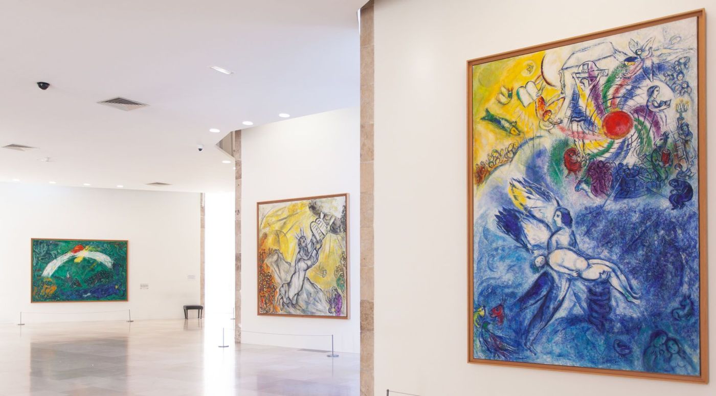 Musée national Marc-Chagall - salle du Message Biblique