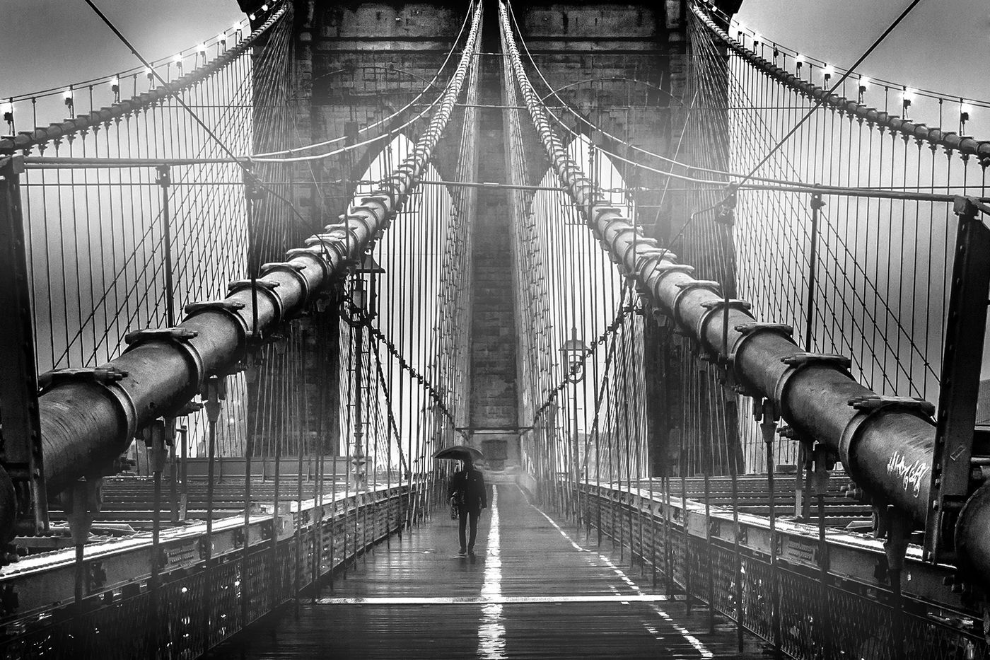 USA New York Brooklyn Bridge