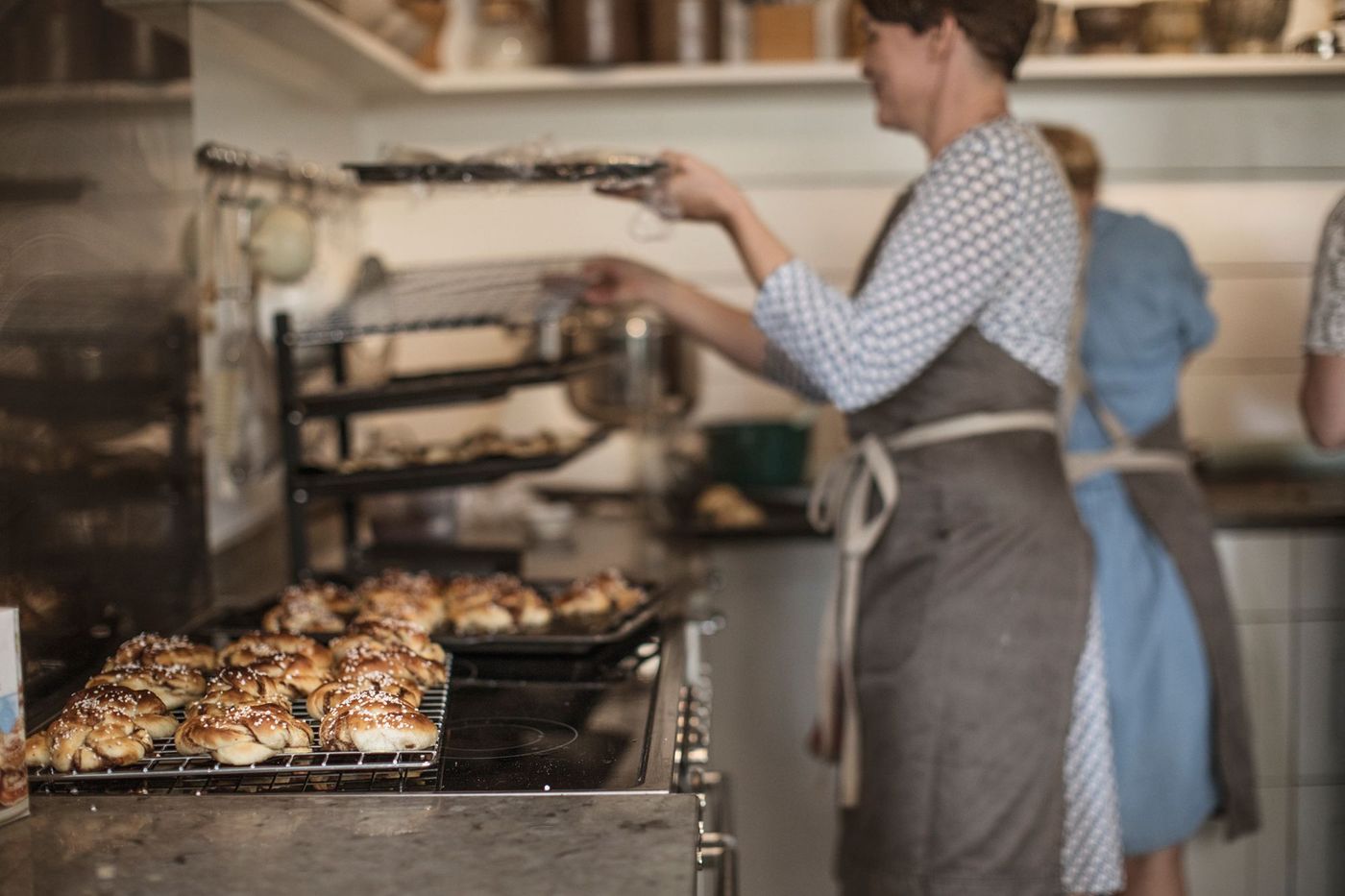 Mysig fik - kanelbullar