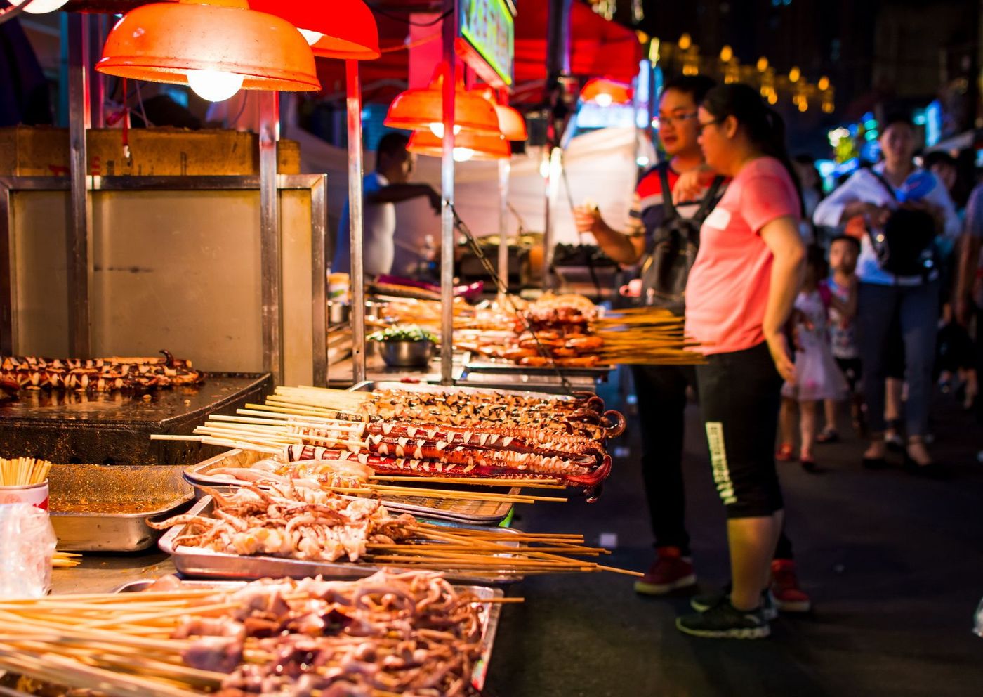 Chine Nanning Zhongshan Snack Street