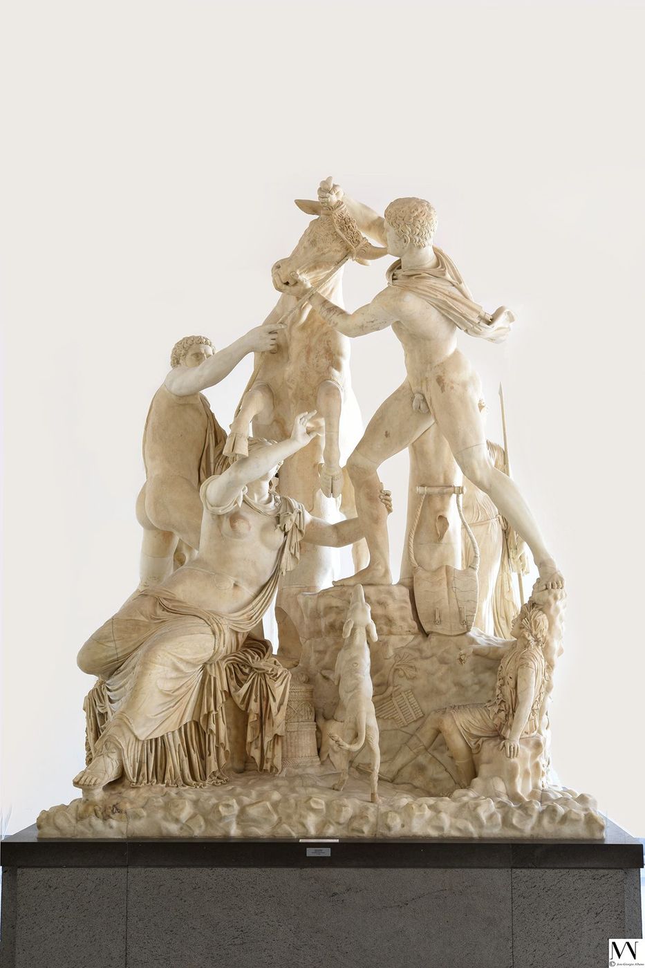 Naples Musée archéologique national Taureau Farnese
