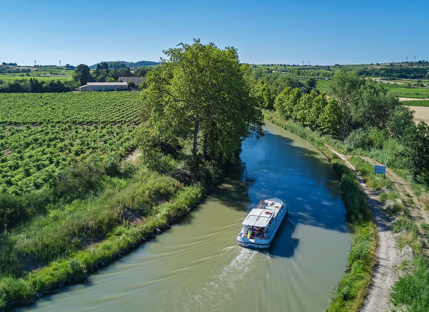 Navigation sur le Canal du Midi