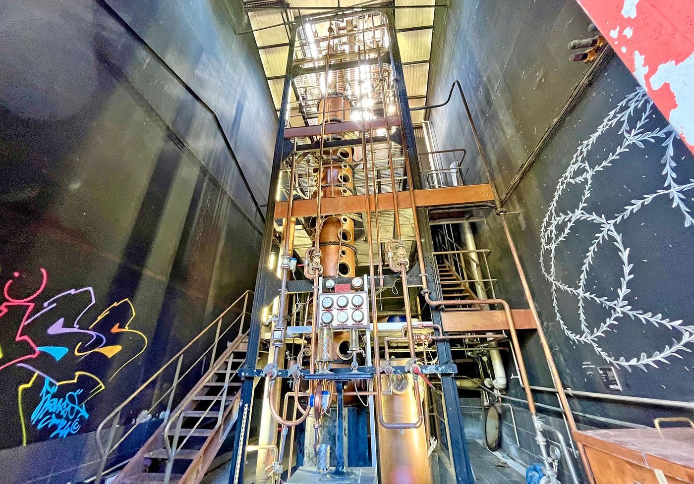 colonne de distillation