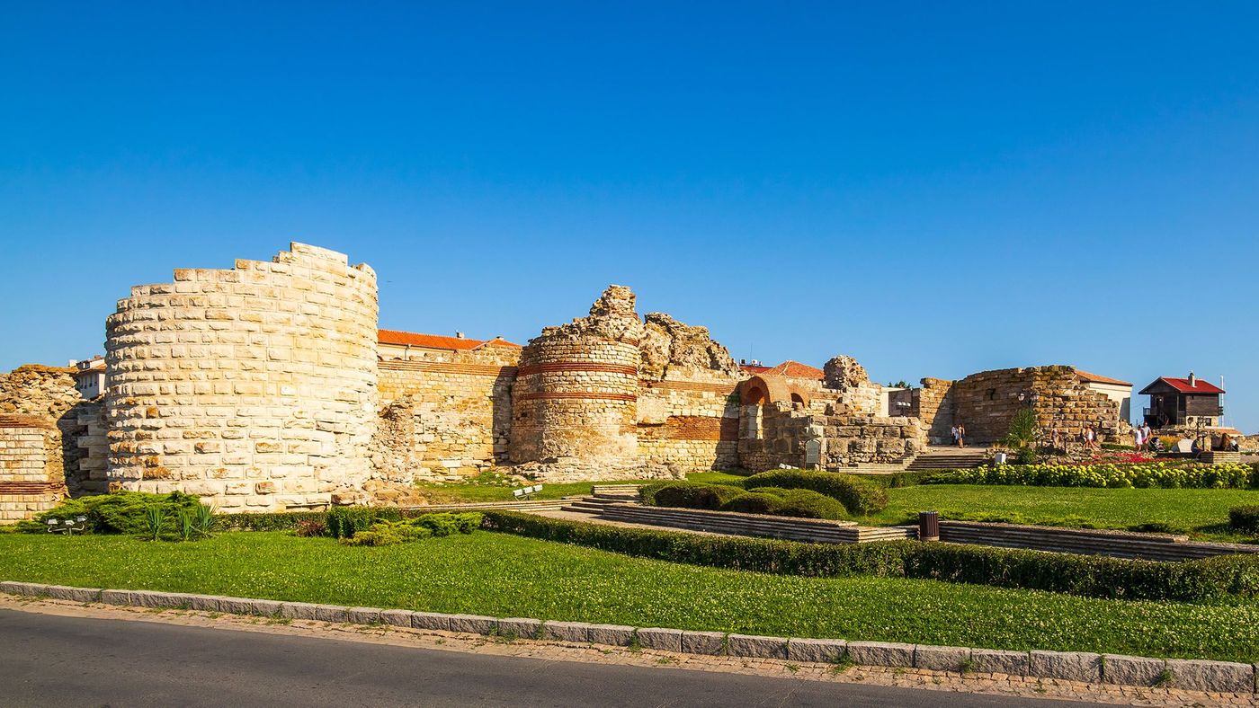 Muraille de la forteresse de Nessebar - Bulgarie