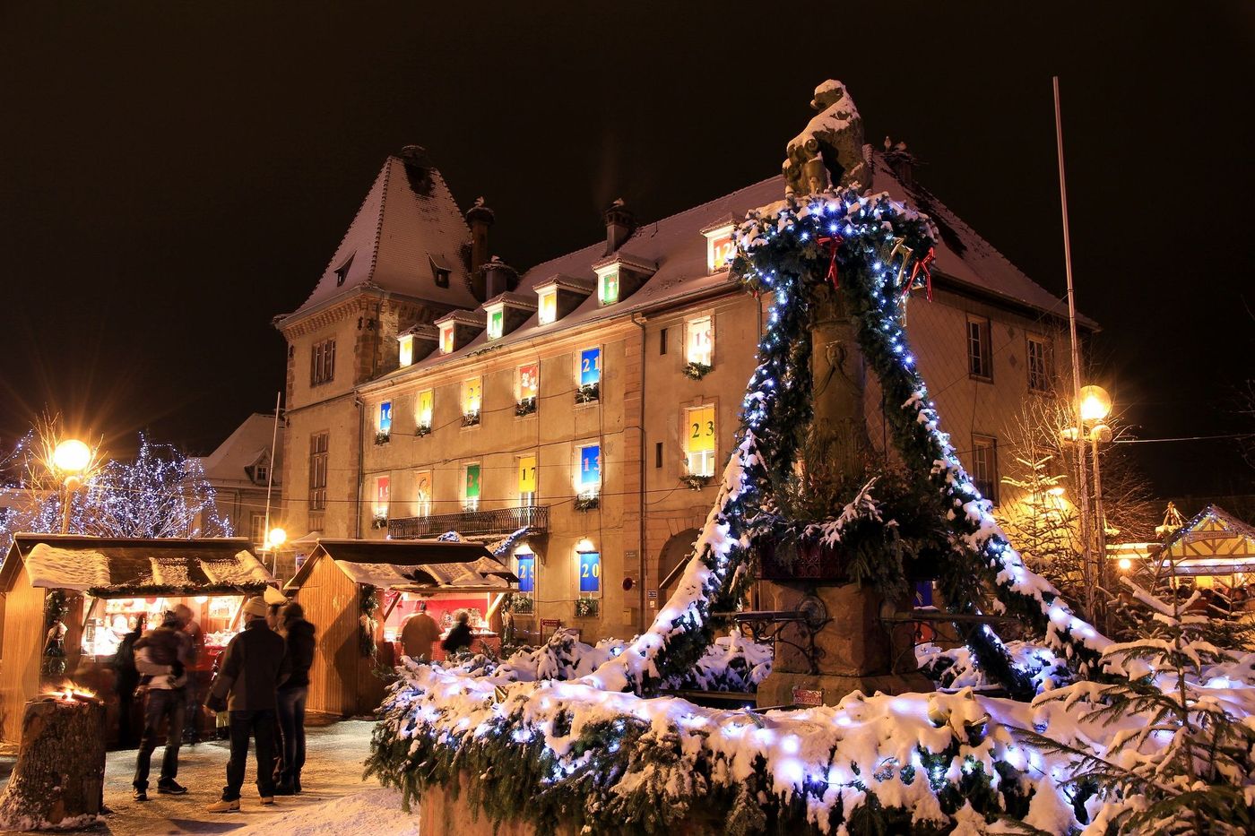 Noêl Alsace Sapin