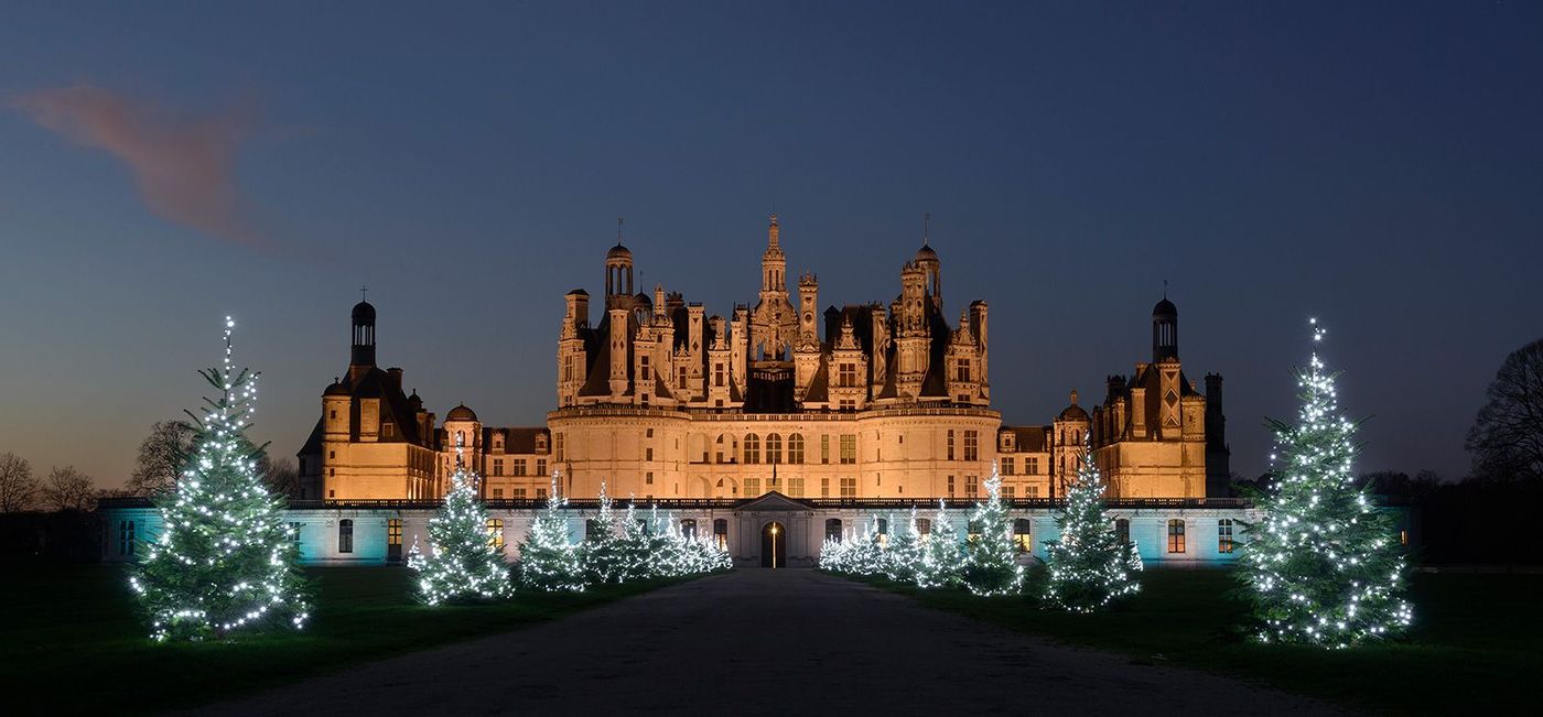 Château de la Loire Chambord Noël