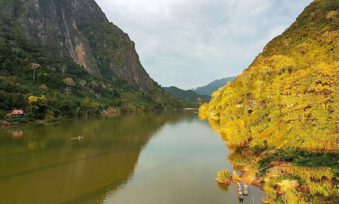 Nong Khiaw - Navigation sur la rivière Nam Ou