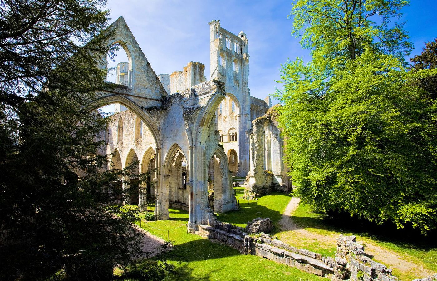 Normandie Abbaye de Jumièges