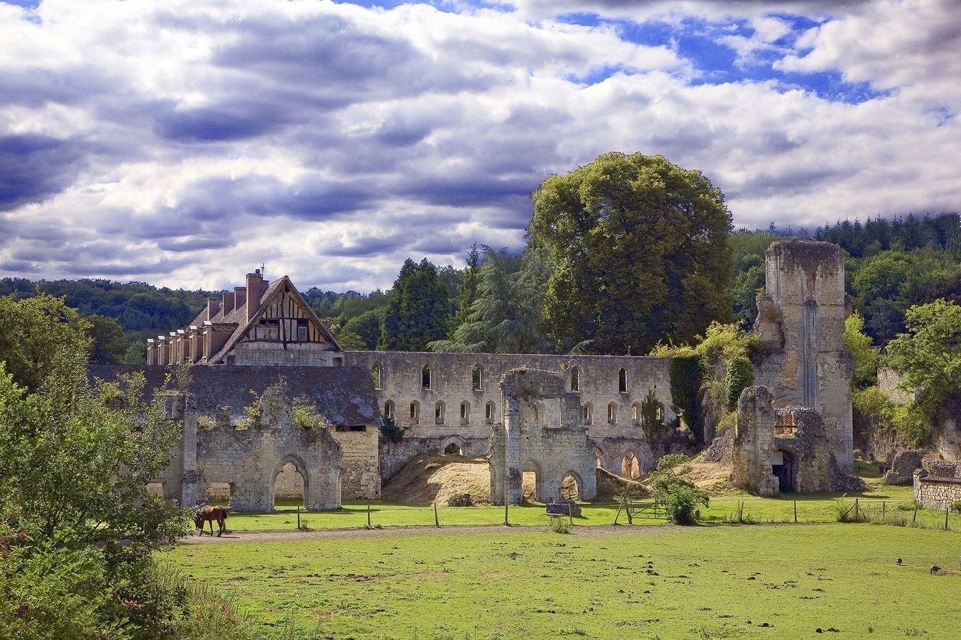 Normandie Abbaye de Mortemer