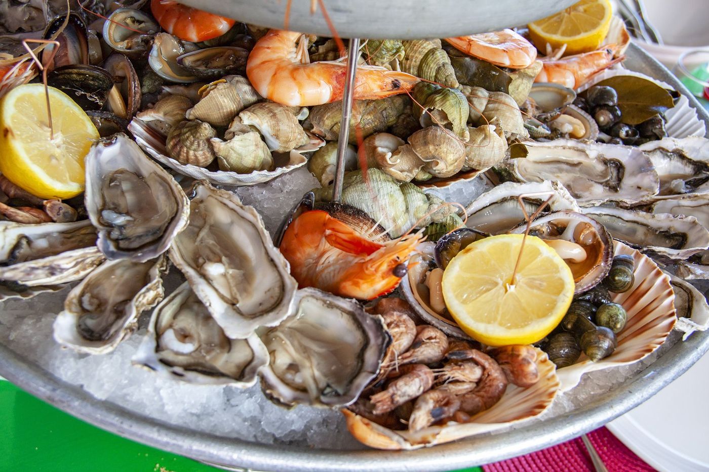 Normandie Plateau de fruits de mer
