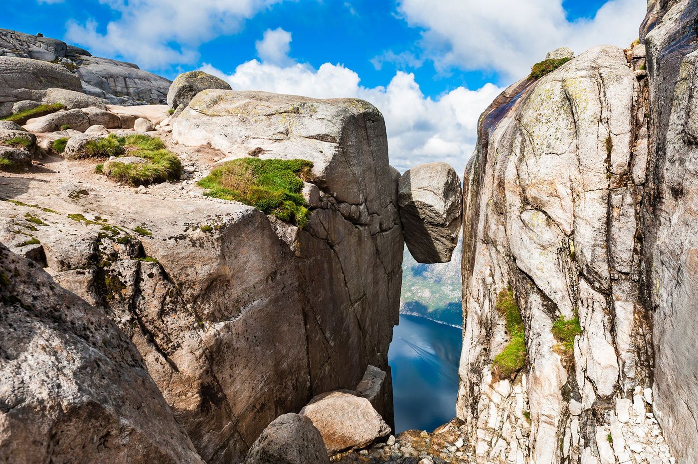 Norvège Kjeragbolten