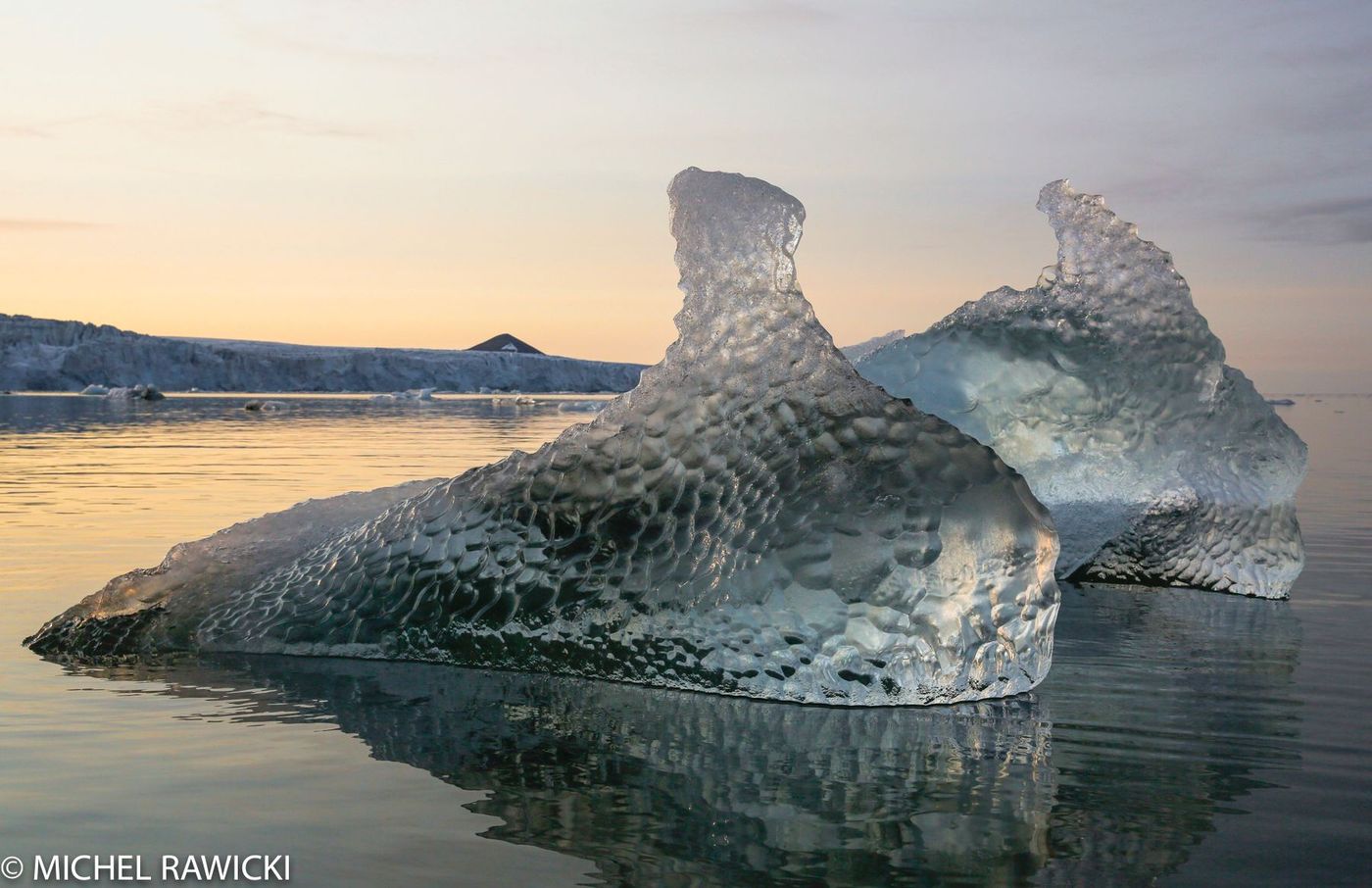 Iceberg au Svalbard, Norvège