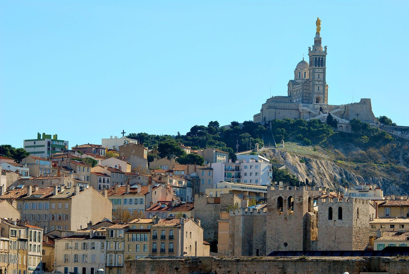 Notre Dame de la Garde à Marseille - France