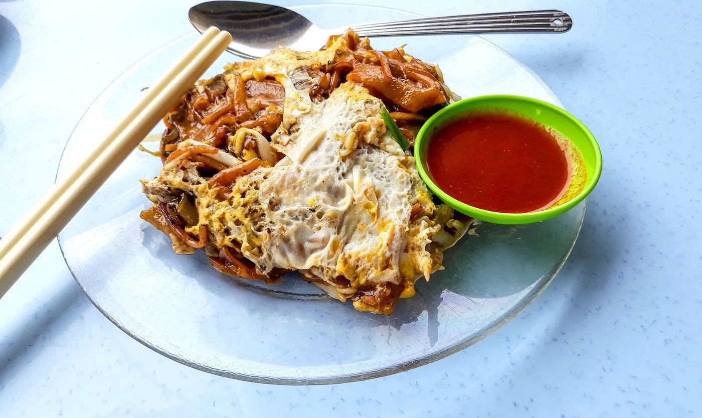 Nouilles aux œufs Hakka Mee