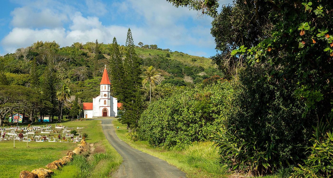Eglise de Tyé à Poindimié sur la côte est