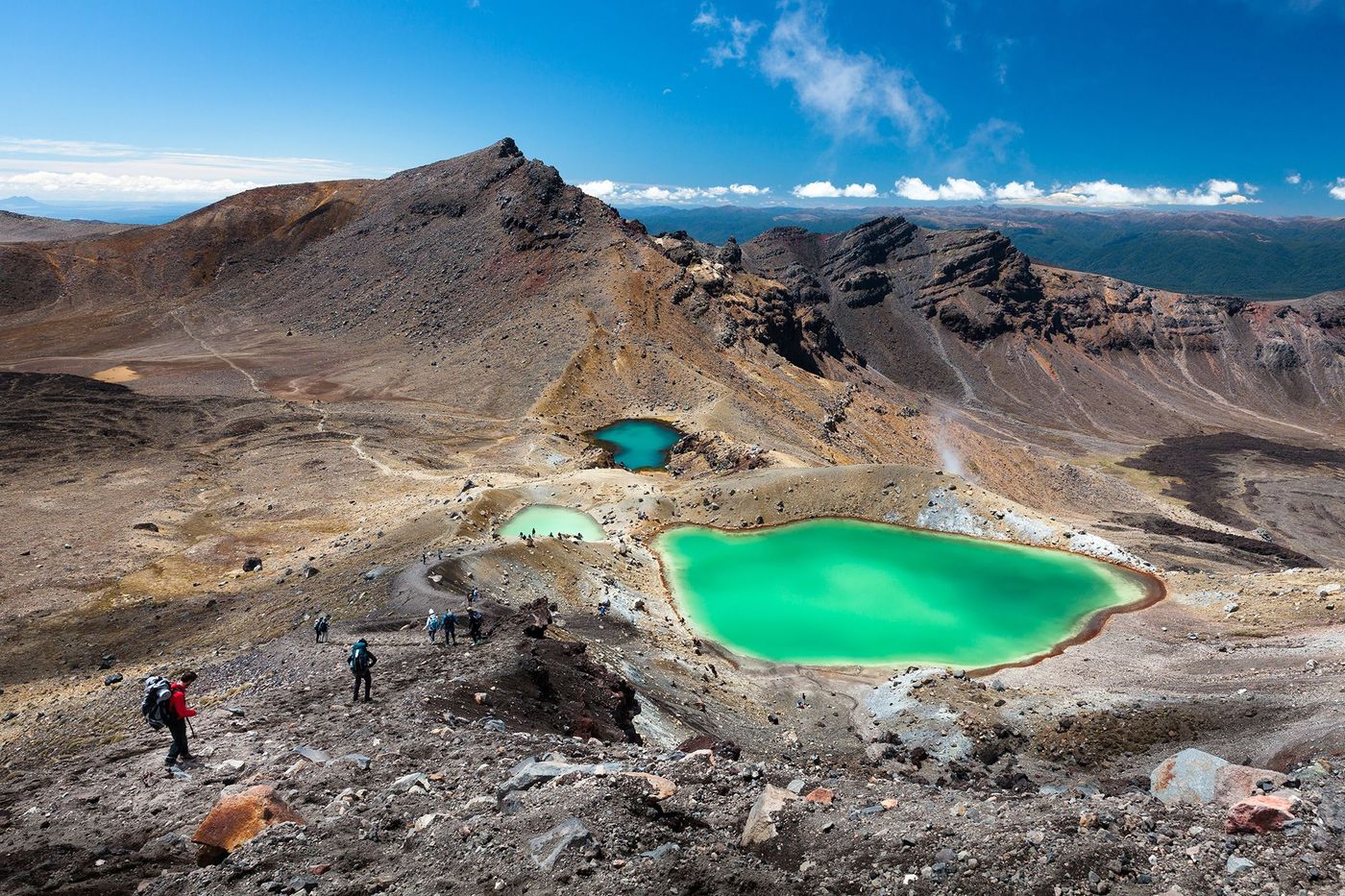 Nouvelle-Zélande Tongariro Alpine Crossing