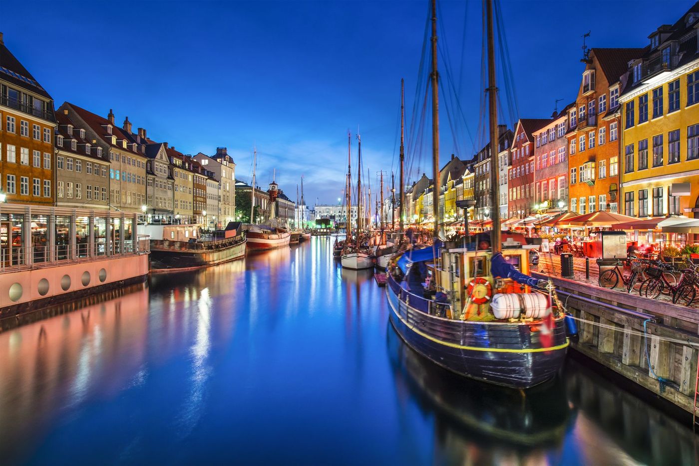 Nyhavn Canal Copenhague Danemark