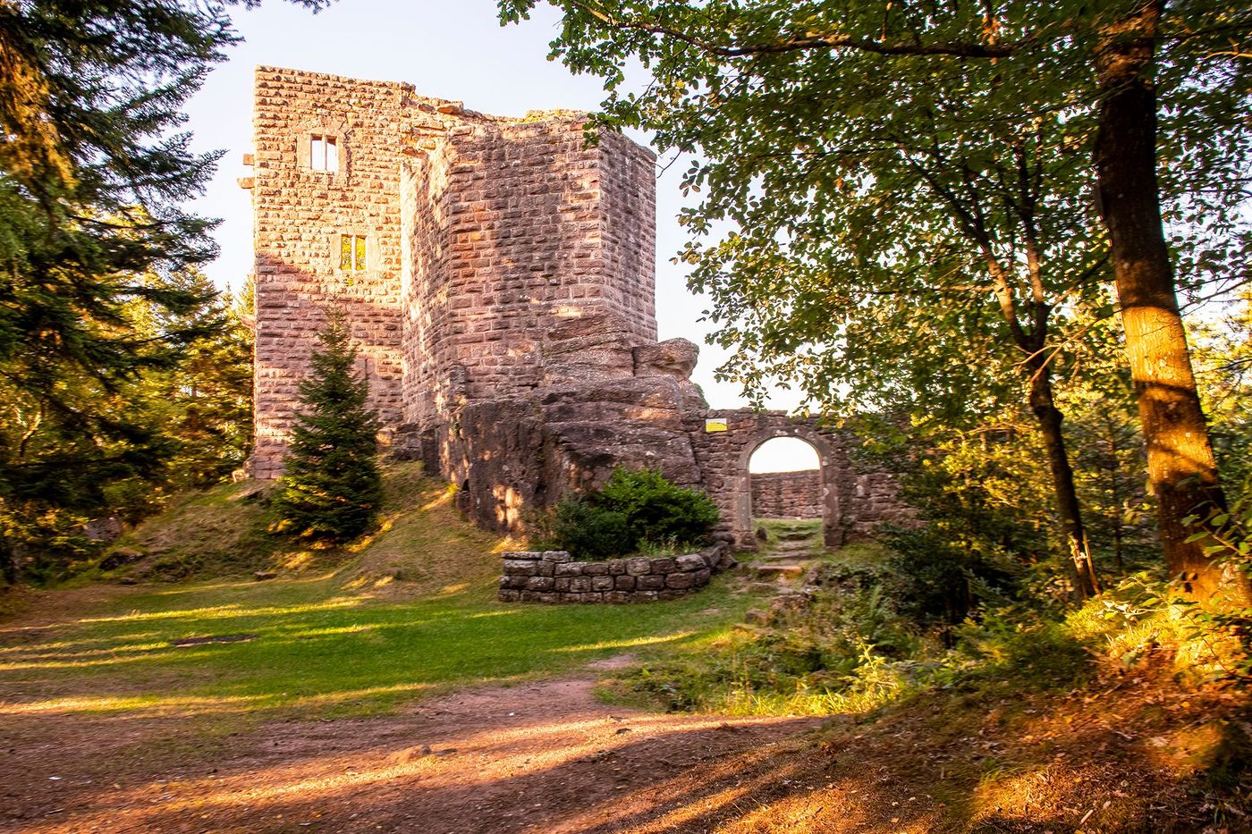 Château du Birkenfels à Obernai
