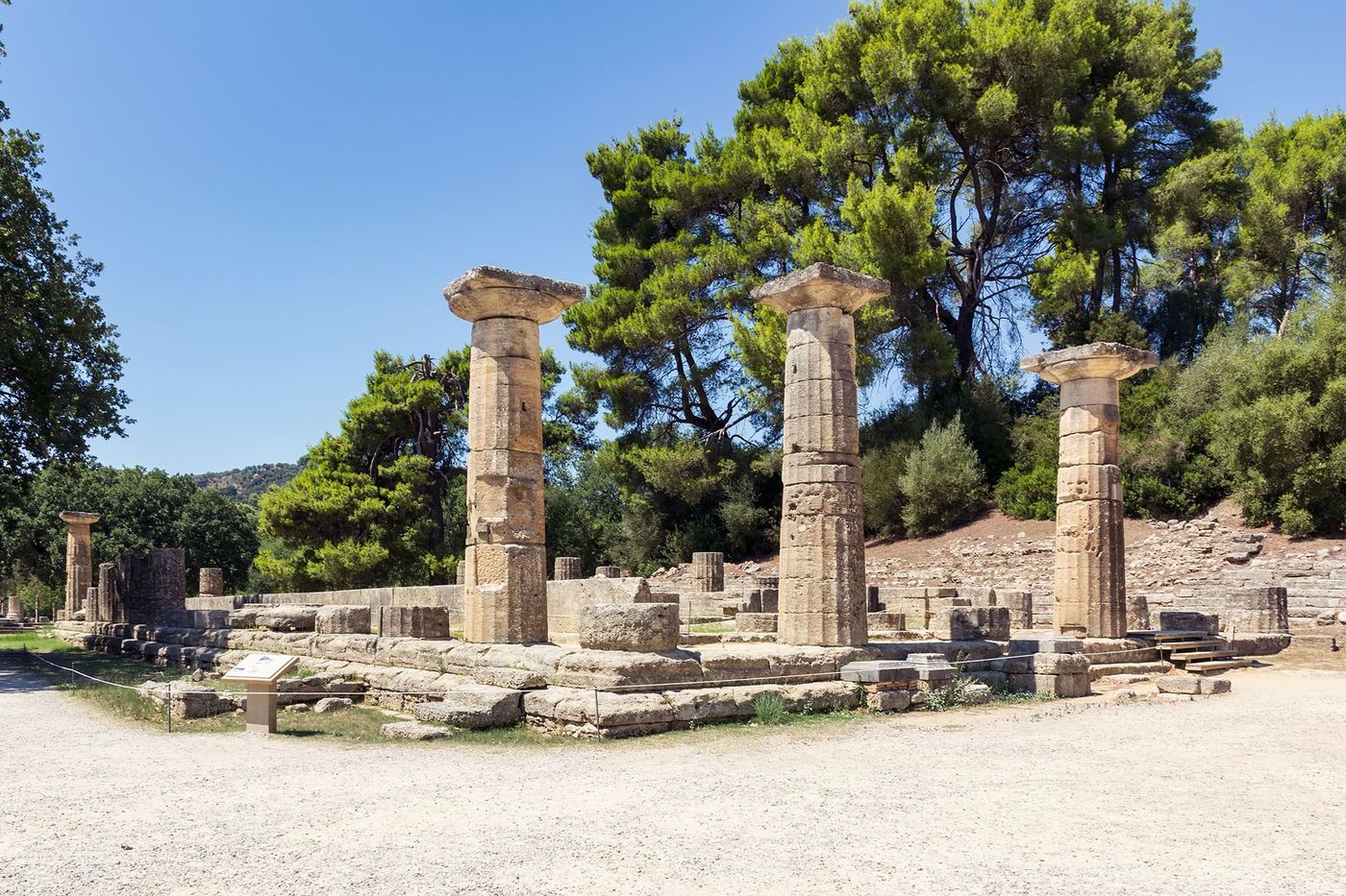 Le site archéologique d'Olympie - Grèce