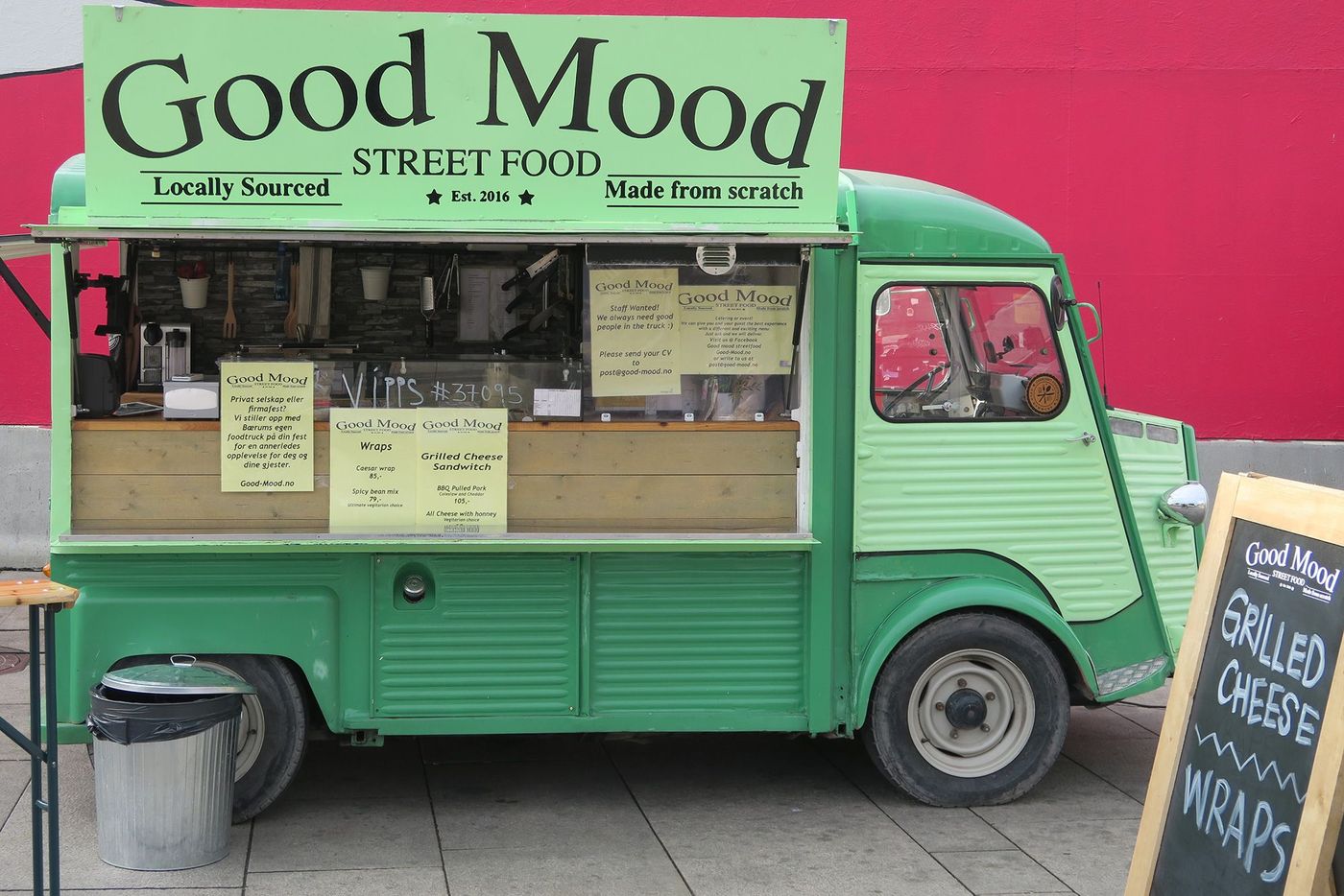 Norvège Oslo Food truck
