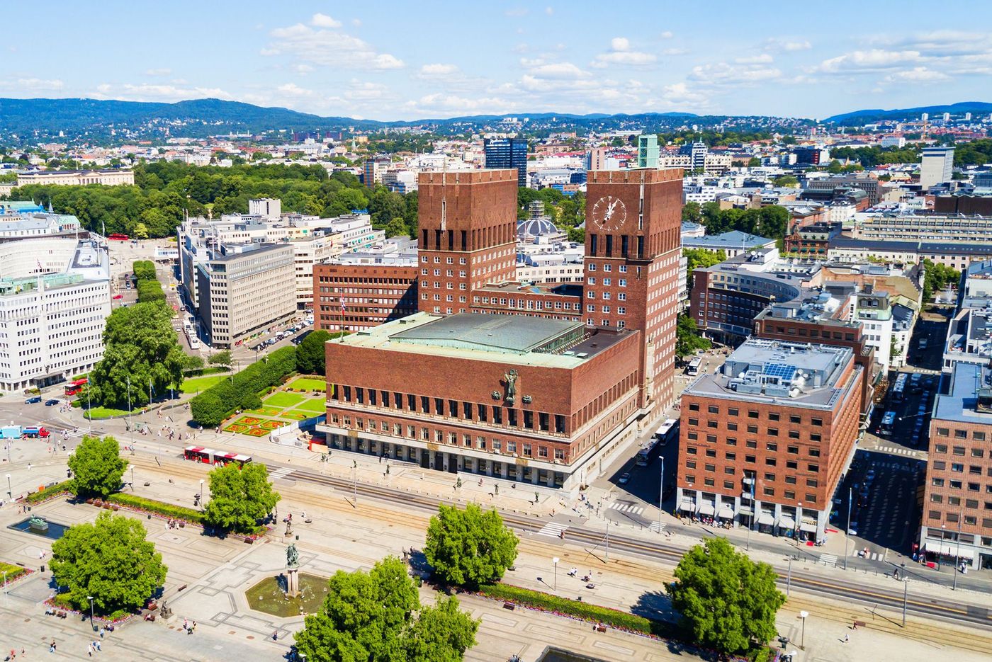 Norvège Oslo Hôtel de Ville