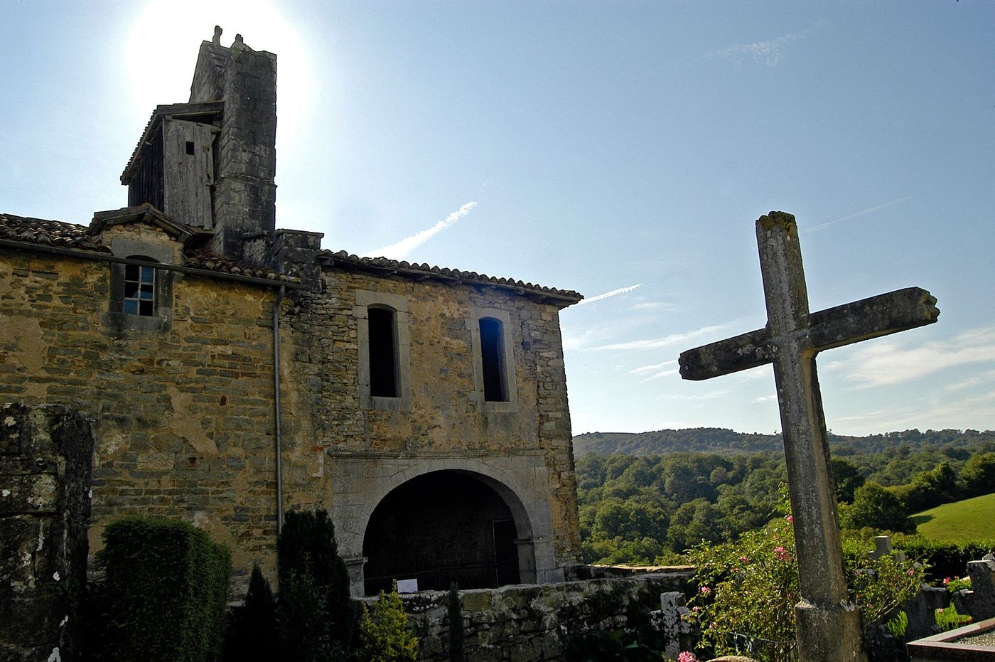 Pays-Basque Chapelle Saint-Nicolas d'Harambels à Ostabat