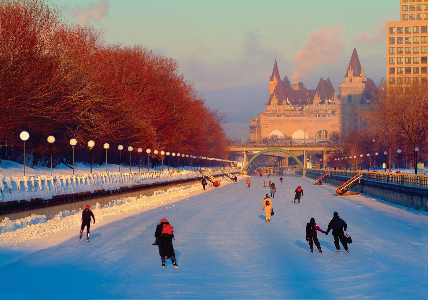 Canal Rideau à Ottawa Ontario