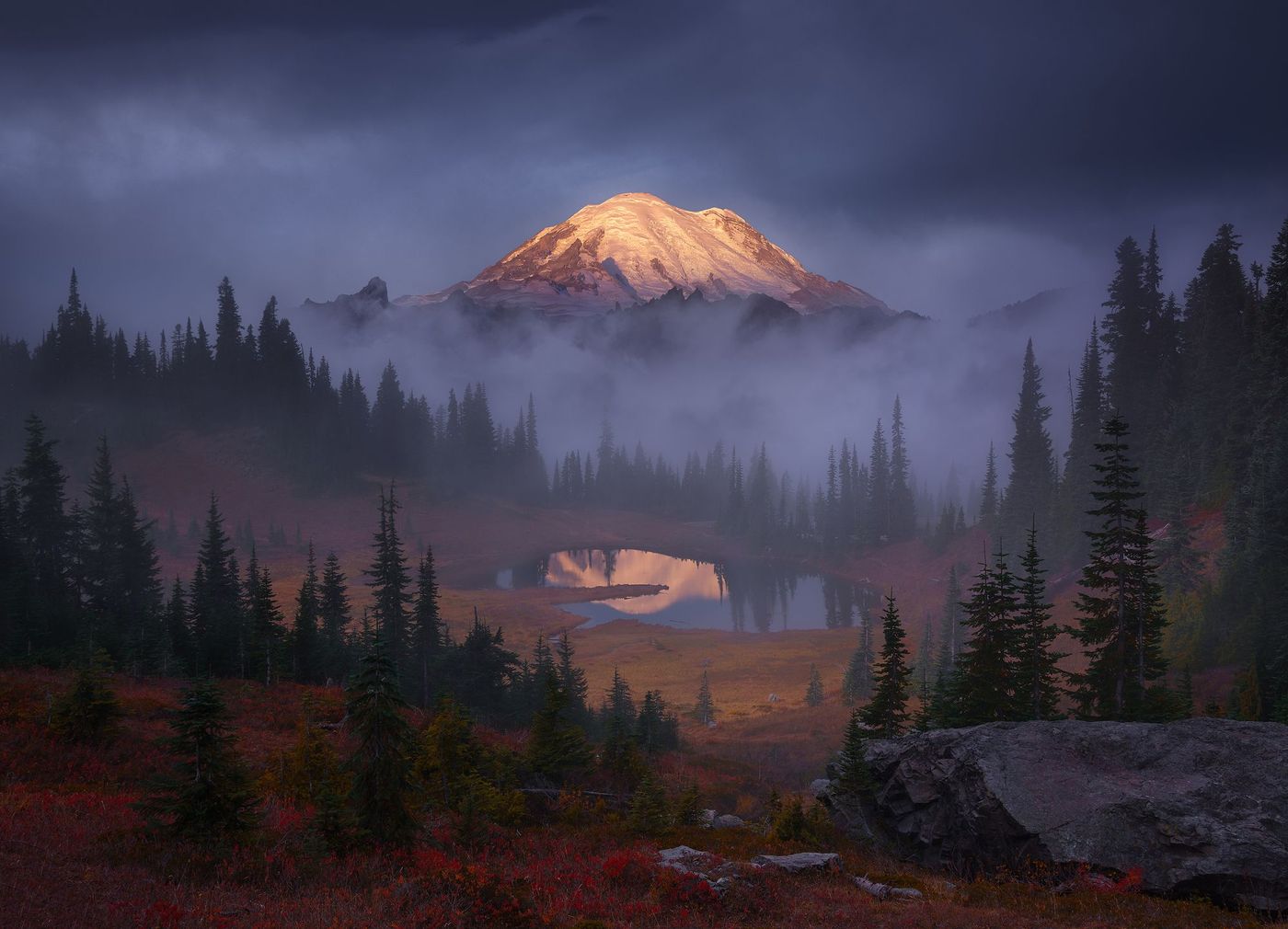 USA Mont Rainier État de Washington
