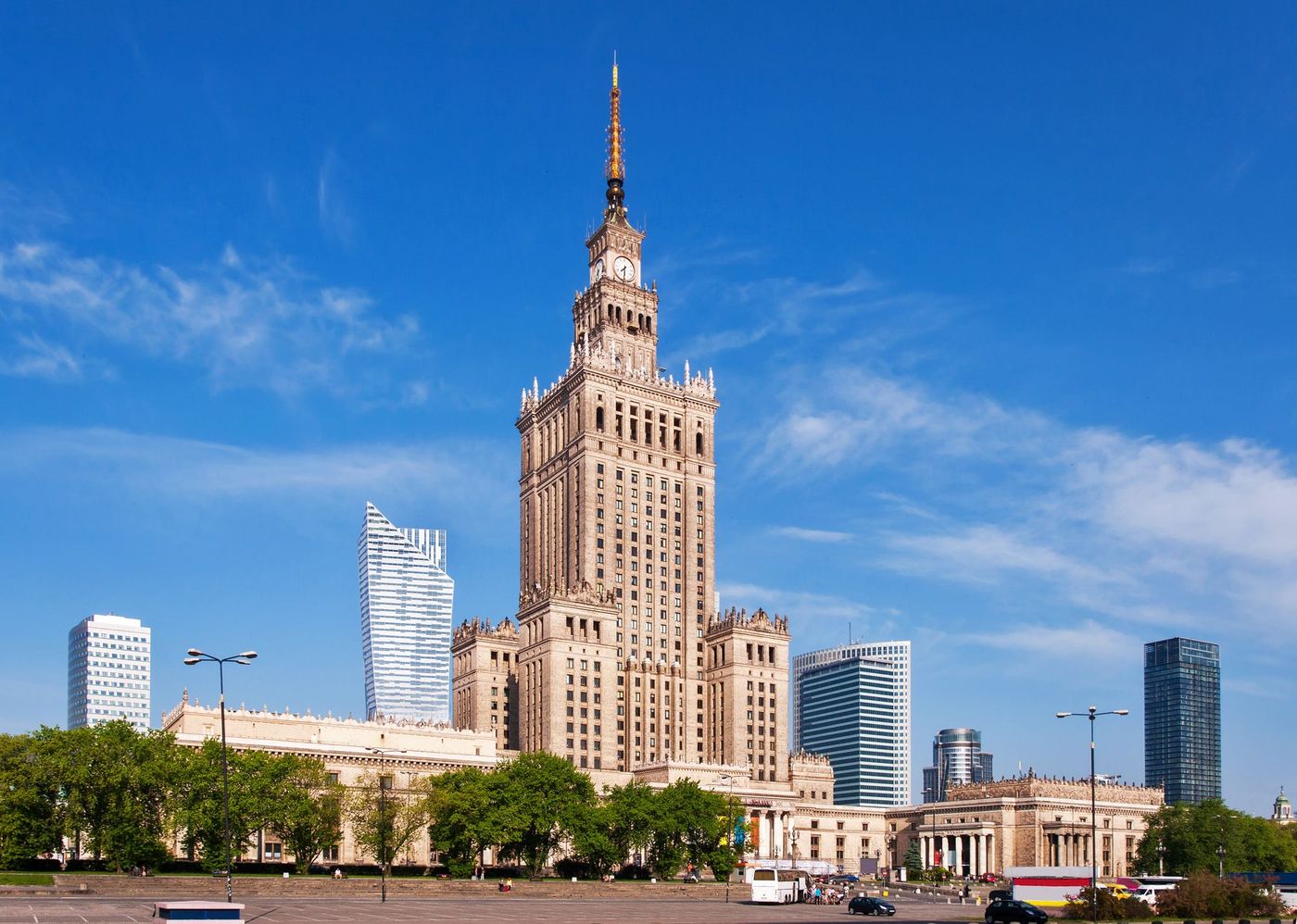 Palais Culture Science Varsovie Pologne