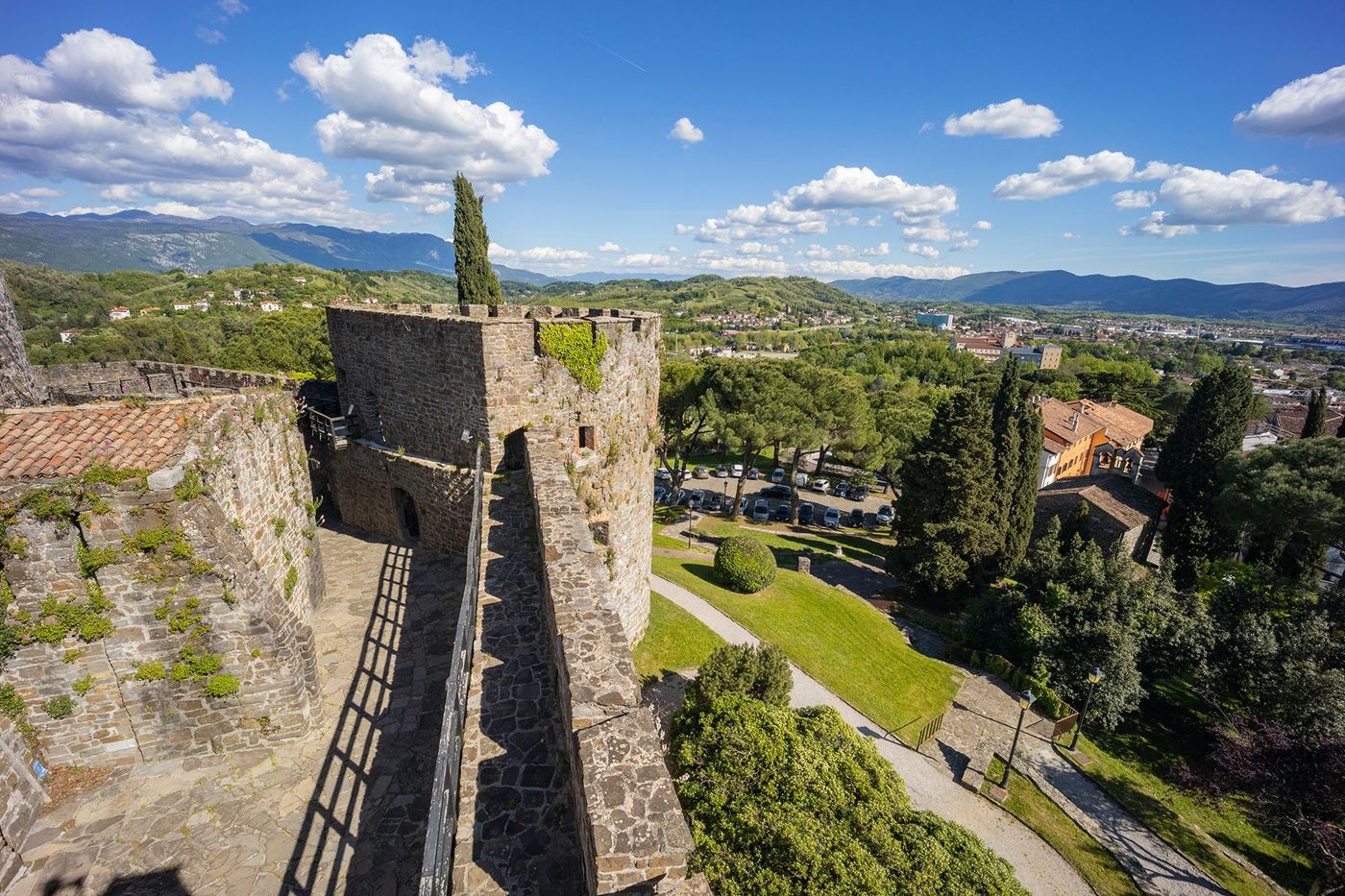 Panorama depuis le château de Gorizia