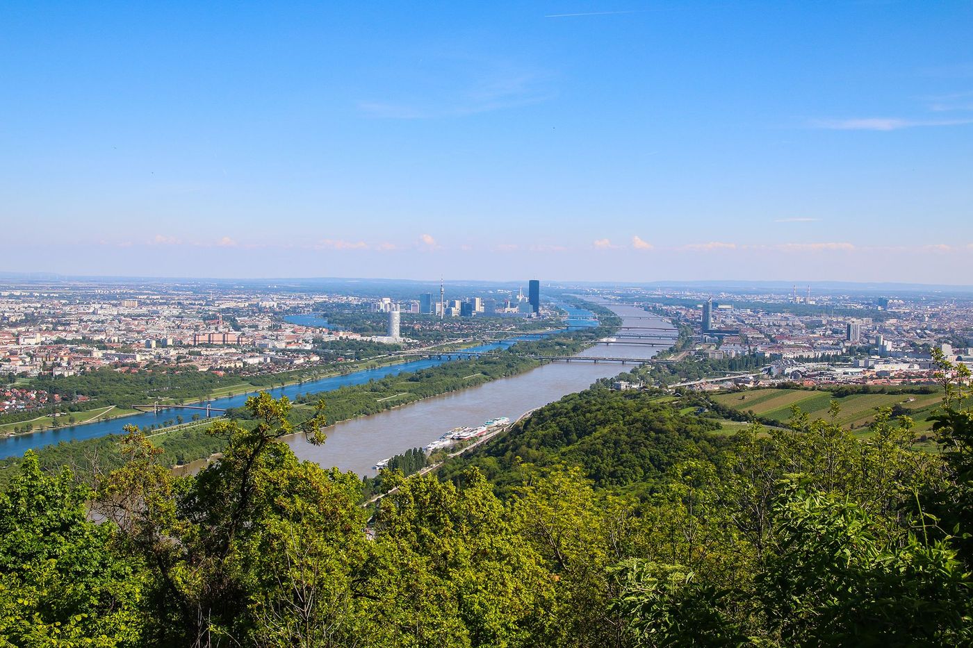 Panorama depuis Leopoldsberg