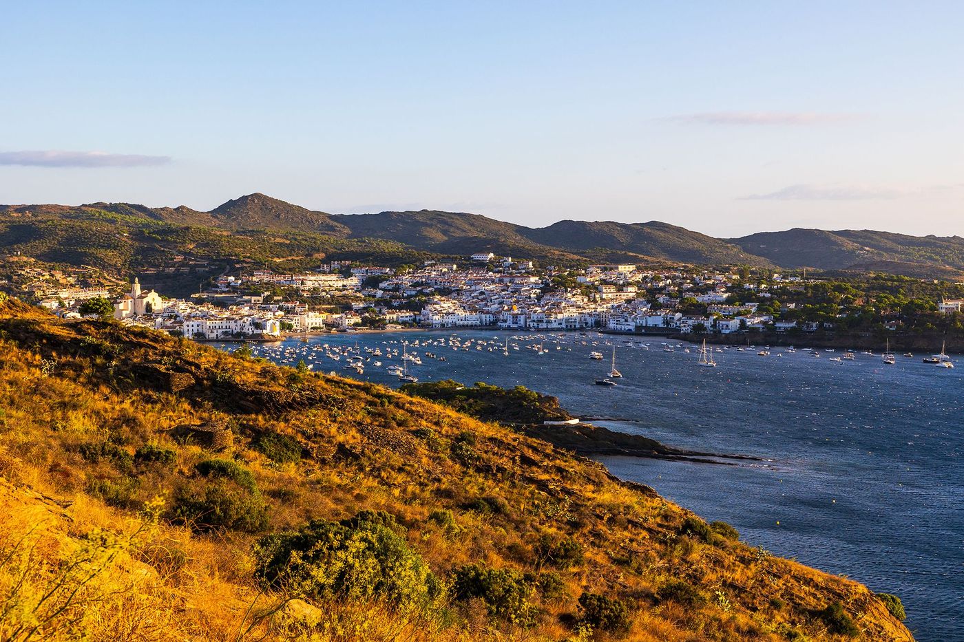 Panorama sur Cadaqués depuis le GR 92