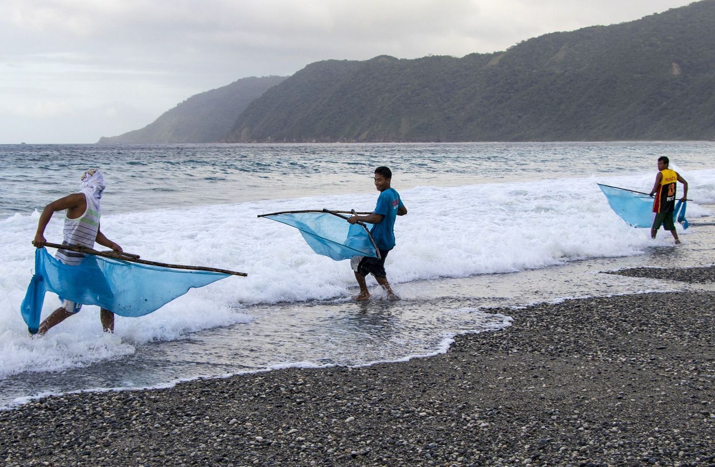 Plage de Pansian Pêche à pied