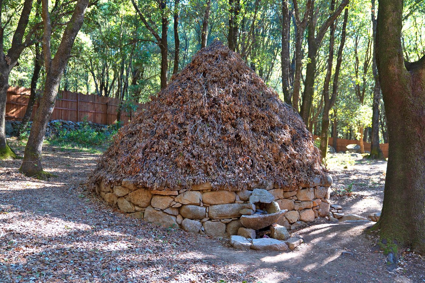 Parc archéologique Bosco Seleni - hutte