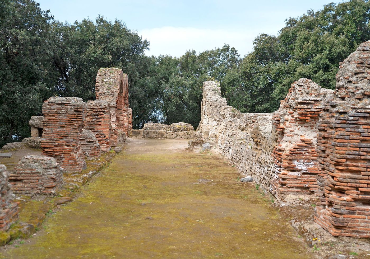 Parc archéologique de Cumes - temple