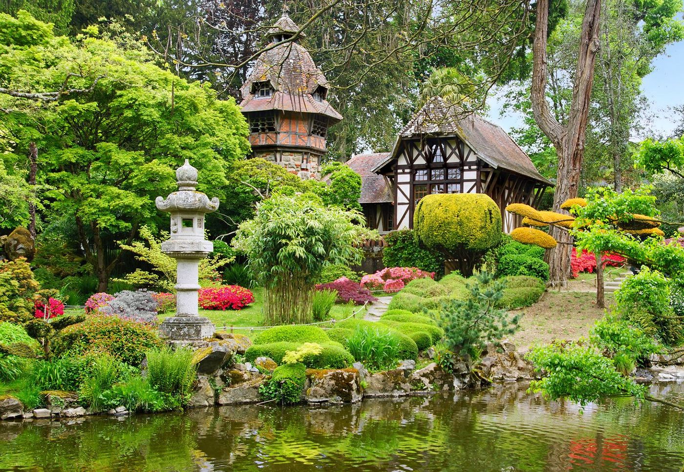 Pays de la Loire Maulévrier Parc oriental