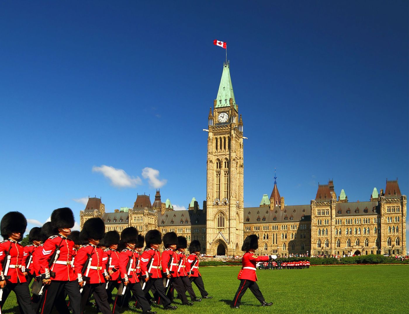 Parlement - relève de la garde - Ottawa