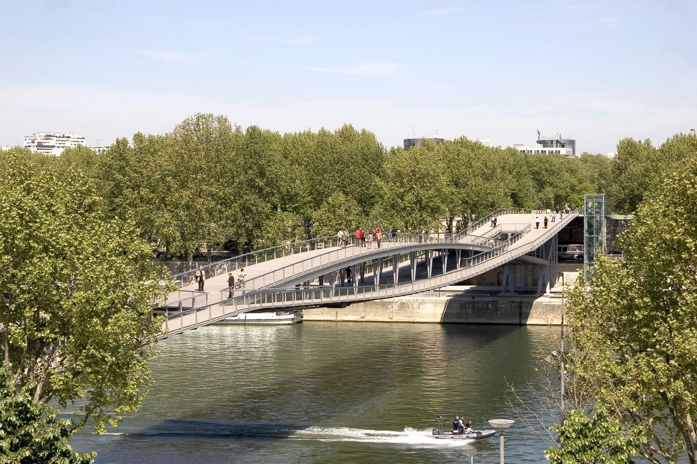 Paris Passerelle Simone de Beauvoir