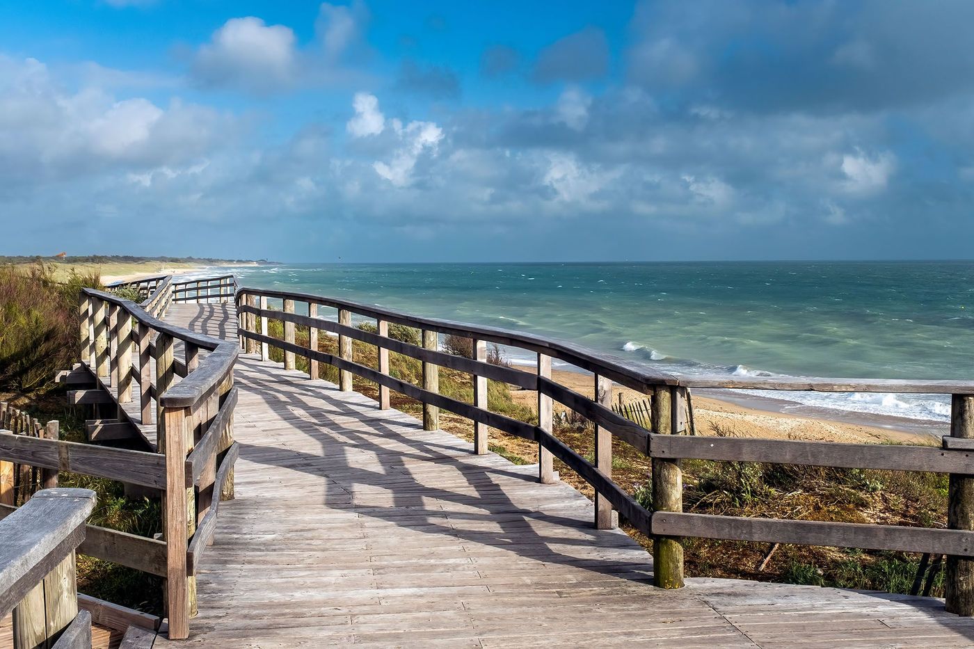 Passerelle des Gollandières sur l'Île de Ré