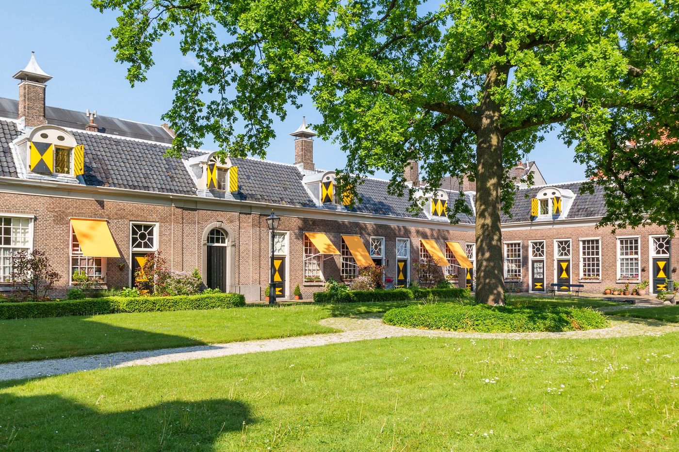 Pays-Bas Haarlem Hofje van staats