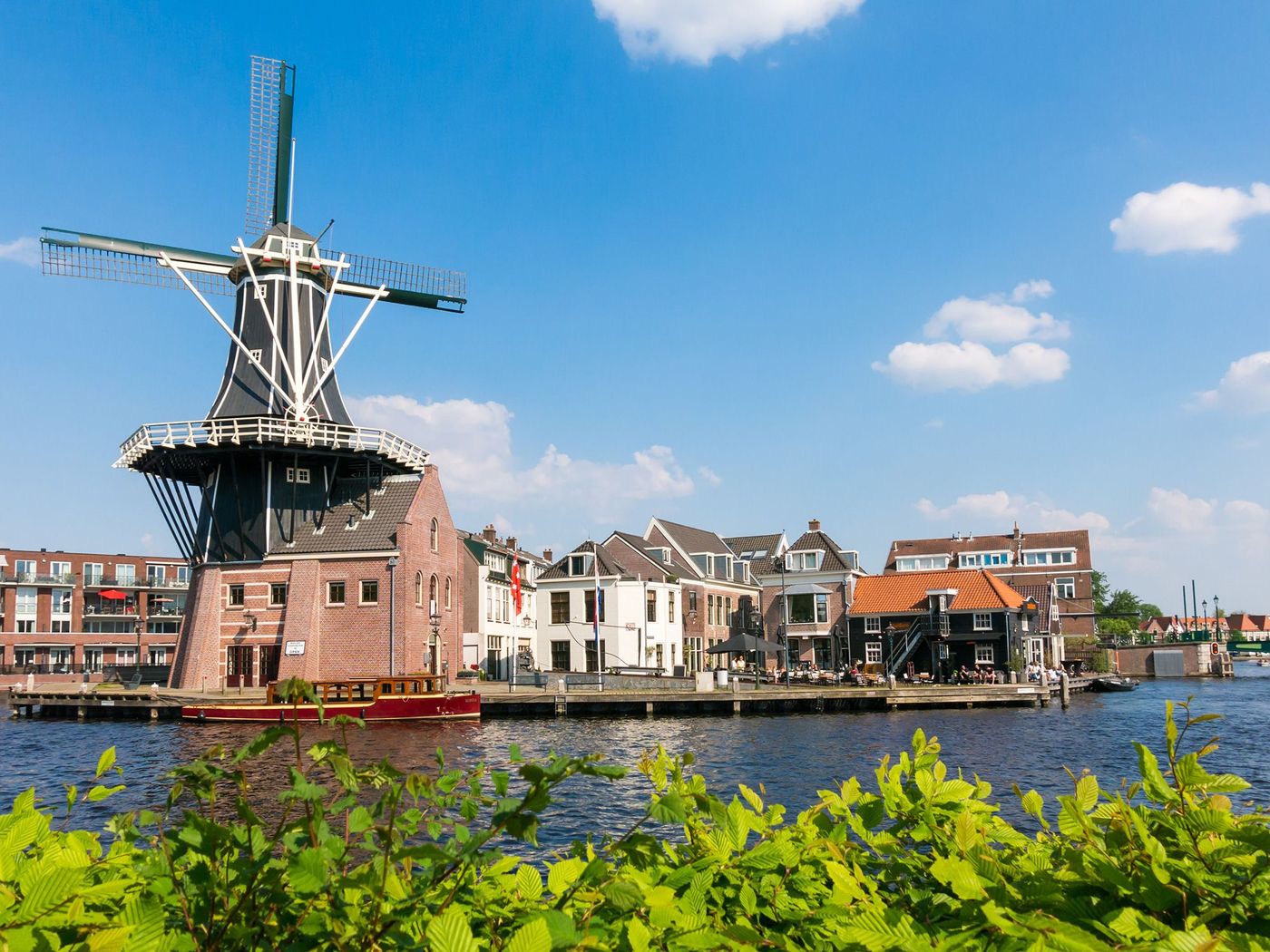 Pays-Bas Haarlem Molen de Adriaan