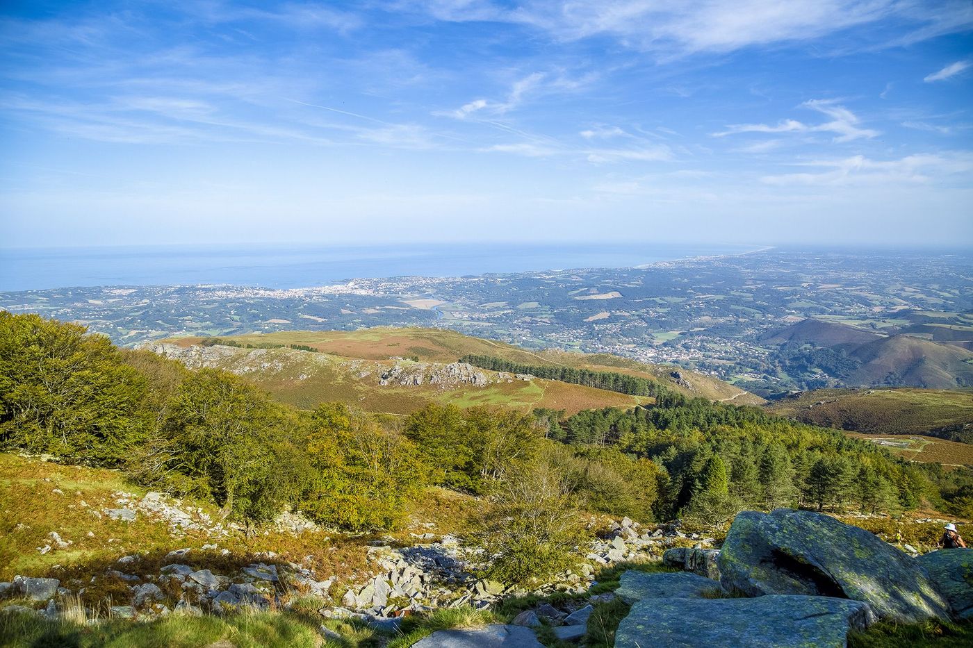 Pays Basque Rhune Panorama