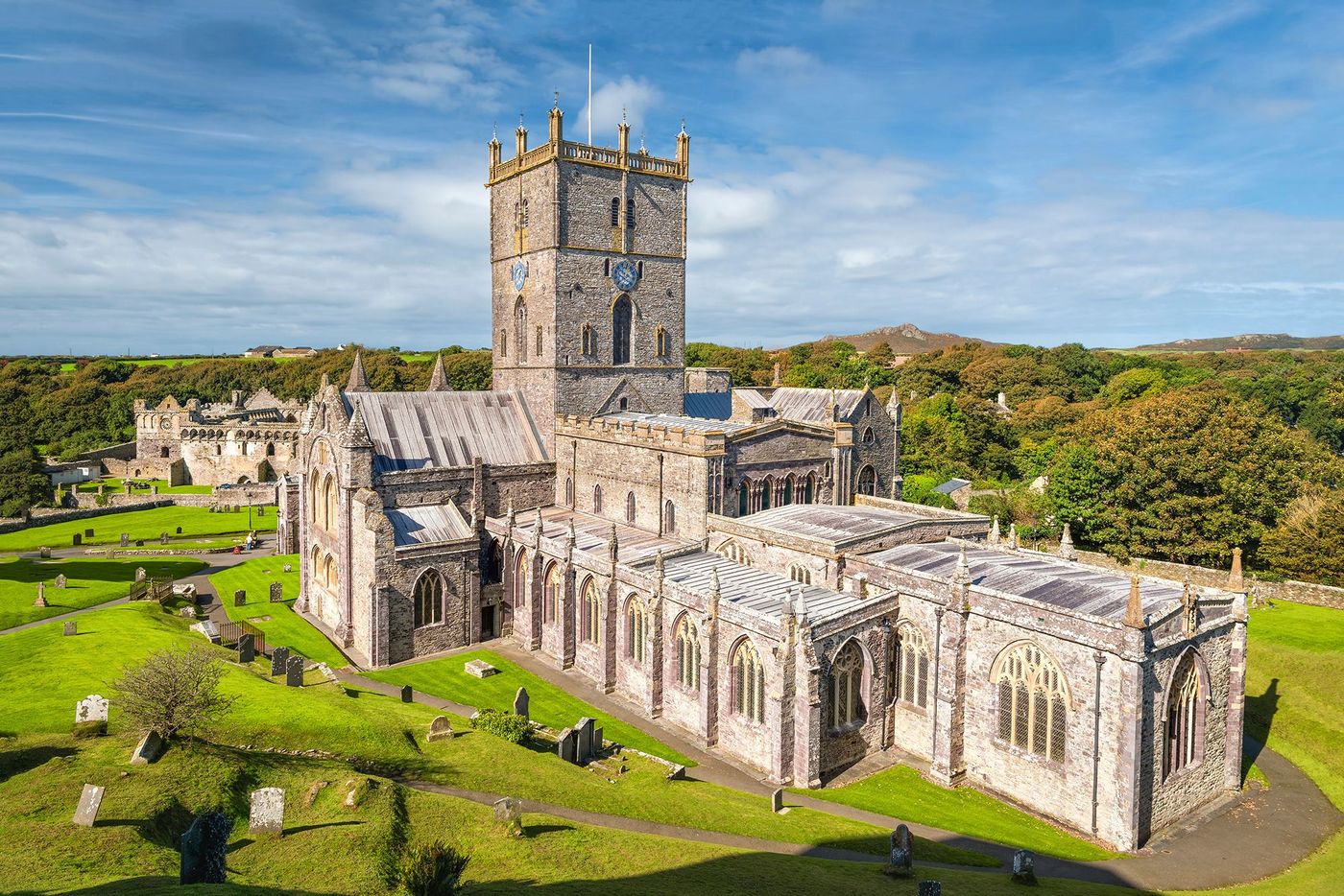 Pays de Galles Saint David's Cathédrale