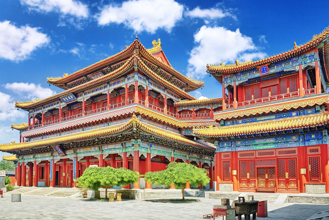 Chine Pékin Temple des lamas